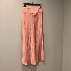 FreePeople Pink Maxi Skirt